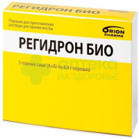 Регидрон био пор. д/р-ра внутр саше А+Б 6,4г №5  (5 парных саше)