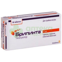 Брилинта таб. п.п.о. 60мг №56