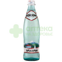 Вода минеральная Боржоми 500мл  (газ/стекло)