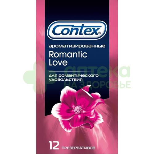 Презервативы Контекс/Contex романтик лав аромат №12