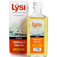 Лиси рыбий жир из диких морских рыб Lysi омега-3 лимон 240мл