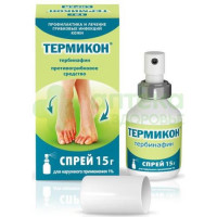 Термикон спрей наружн. 1% 15г №1