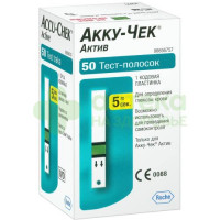 Акку-чек актив тест-полоски д/глюкометра №50