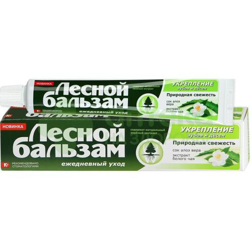 З/паста Лесной бальзам ежедневн уход 75мл алоэ вера-белый чай