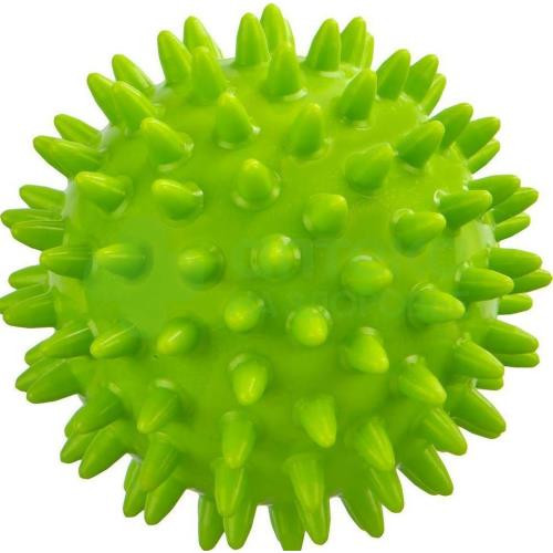 Мяч медицинский пвх массажный иглбол 65мм зеленый