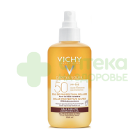 Виши капитал идеал солей увлажняющий спрей активатор загара д/тела spf50 200мл