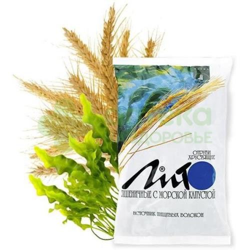 Отруби Лито хрустящие пшеничные с Ca морская капуста 200г