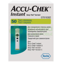 Акку-чек инстант тест-полоски д/глюкометра №50