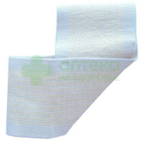 Бинт эластичный ленточный голеностопный 0005 N2 L-XL  (белый)