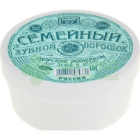 Зубной порошок семейный морские минералы 140г