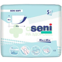 Пеленки впитывающие Сени софт N5 40х60