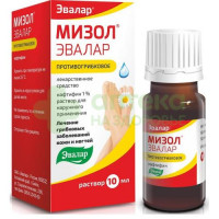 Мизол Эвалар р-р наруж. 1% 10мл №1