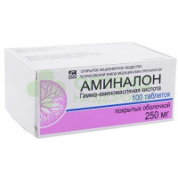 Аминалон таб. п.о 250мг №100