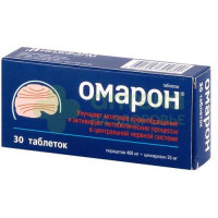 Омарон таб. 400мг+25мг №30
