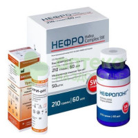 Комплекс СВ/complex sw нефро набор нефролонг 210г 60доз+полоски индикат N50