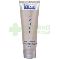 Гель-смазка Визит эротикгель 100мл возбуждающий