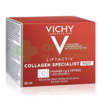 Виши лифтактив специалист коллаген крем ночной д/восстановления кожи 50мл