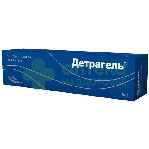 Детрагель гель д/наружн. прим. 80г