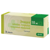 Элицея таб. п.п.о. 10мг №56