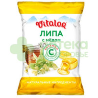 Виталор леденцы на основе трав вит С-липа-мед 60г