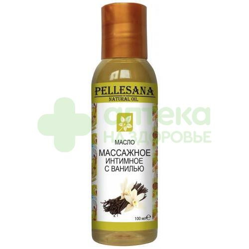 Пеллесана/pellesana масло массажное интимное с ванилью 100мл