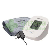 Тонометр автомат Омрон M1 бейсик адаптер индикатор аритмии манжета 22-32см  (HEM-7121J-ARU)