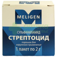 Стрептоцид пор. наружн. 2г №1