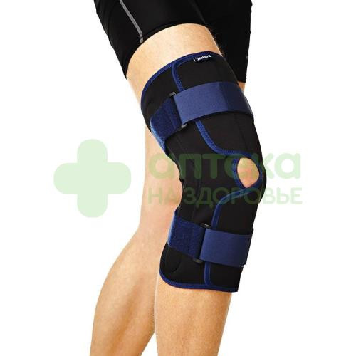 Бандаж коленного сустава (наколенник) ортез RKN-203 L разъемный 2 метал шарнира