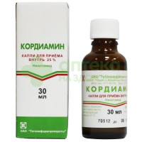 Кордиамин капли внутр. 25мл