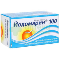 Йодомарин 100 таб. 0,1мг №100