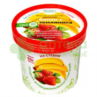 Биомороженое банан-земляника 60г