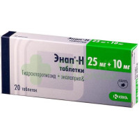 Энап-H таб. 25мг+10мг №20