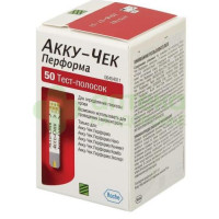 Акку-чек перформа тест-полоски д/глюкометра №50
