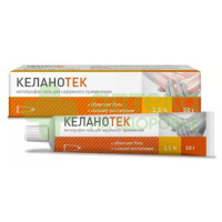 Келанотек гель д/наружн. прим. 2,5% 50г №1