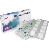 Парацетамол таб. 500мг №20