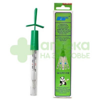 Термометр Импэкс-мед мед максимал стекл б/ртутный  (пластик футляр)