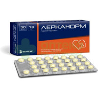 Лерканорм таб. п.п.о. 10мг №30
