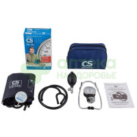 Тонометр механический СS Medica CS-105  (со встроенным фонендоскопом)