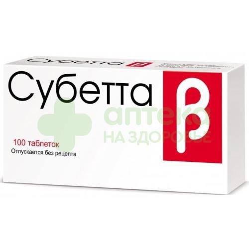 Субетта таб. д/рассас №100