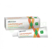 Синтомицин линимент 10% 25г №1