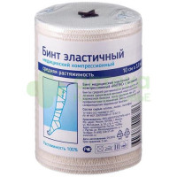 Бинт эластичный ср 3мх10см интекс  (застежка)