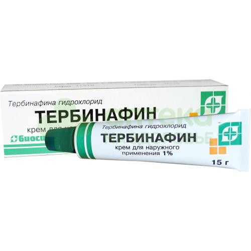 Тербинафин крем 1% 15г №1