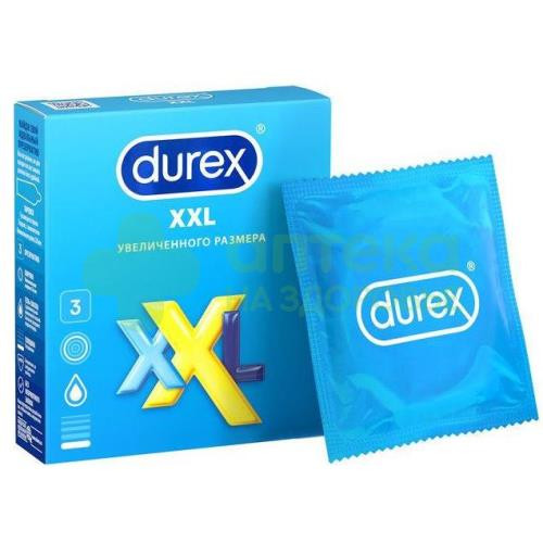 Презервативы дюрекс/durex комфорт xxl увеличенный размер №3