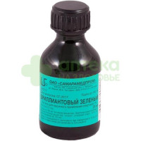 Бриллиантовый зеленый р-р 1% 25мл №1