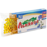 Масло льняное капс. первый холодный отжим 250мг №120