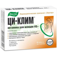 Ци-клим витамины д/женщин 45+ таб 0,56г №60