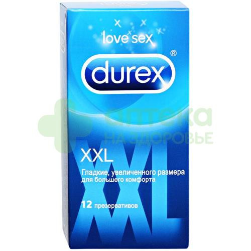 Презервативы дюрекс/durex комфорт xxl увеличенный размер №12