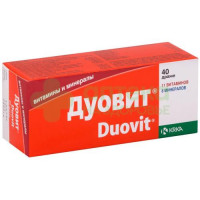 Дуовит таб. п.о №40