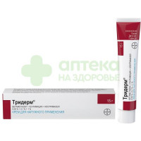Тридерм крем 15г