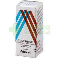 Тобрадекс капли гл. 5мл №1